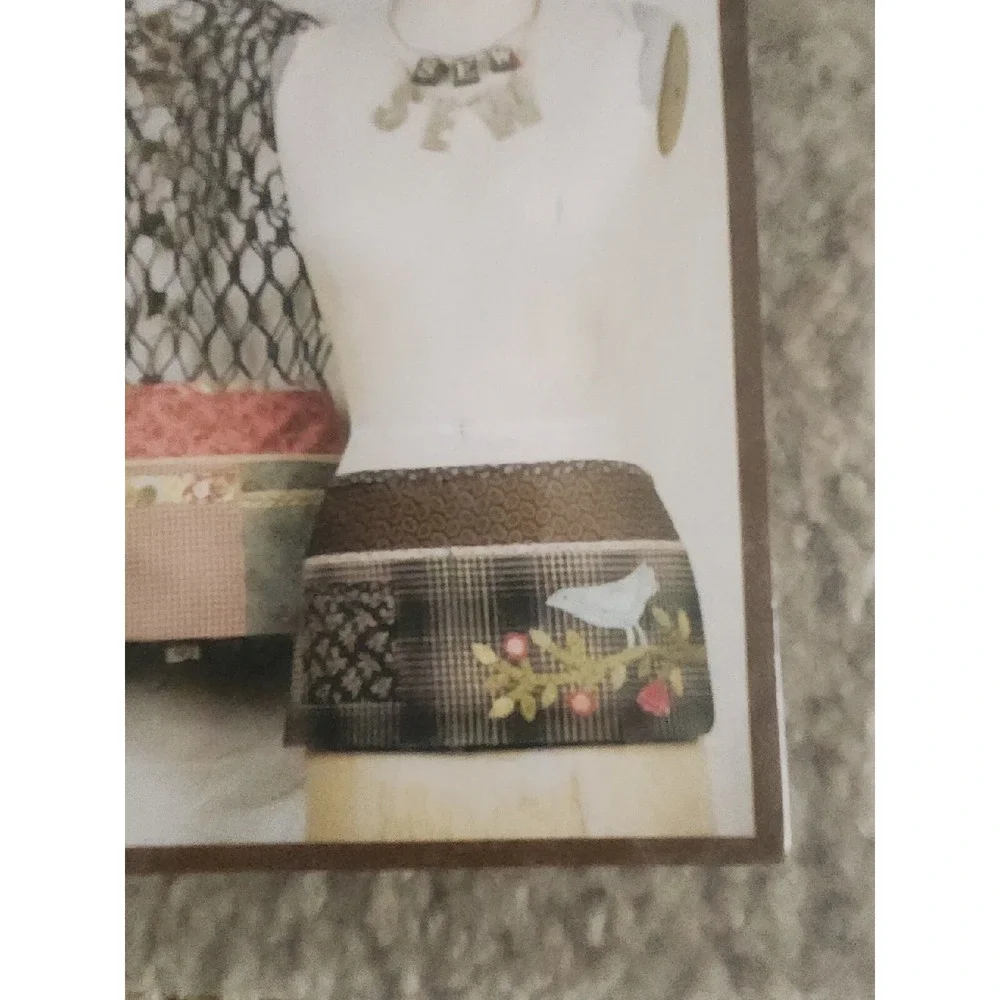 Utility Aprons Pattern By Renee‎ Plains NEW 2 patterns, Applique and pieced
